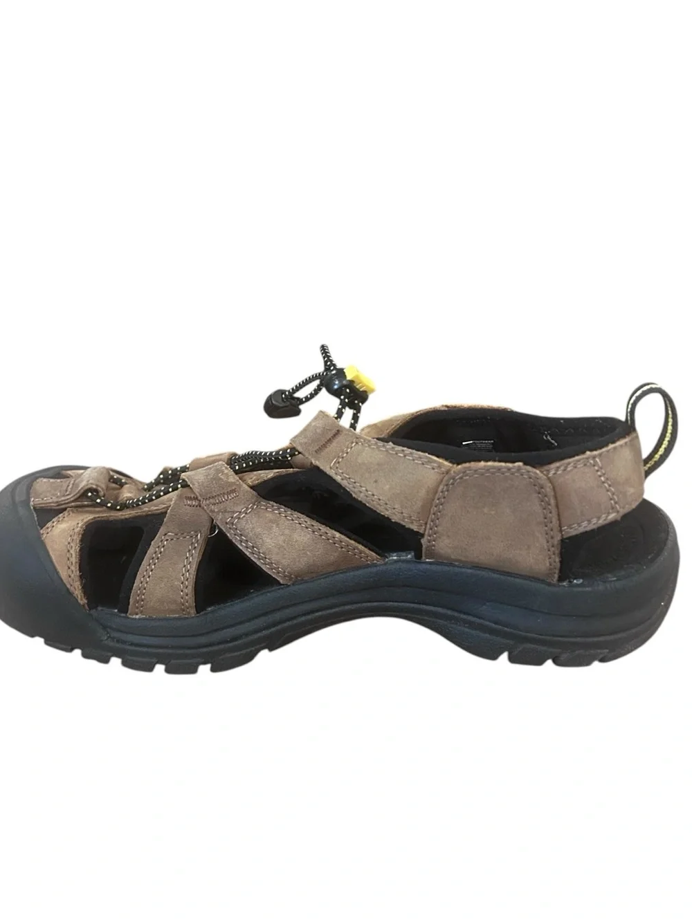 KEEN Mens Womens Newport Waterproof Brown Leather Sport Sandals Size M7 W8.5